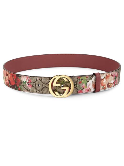 womens flower gucci belt|gucci flower belt women's.